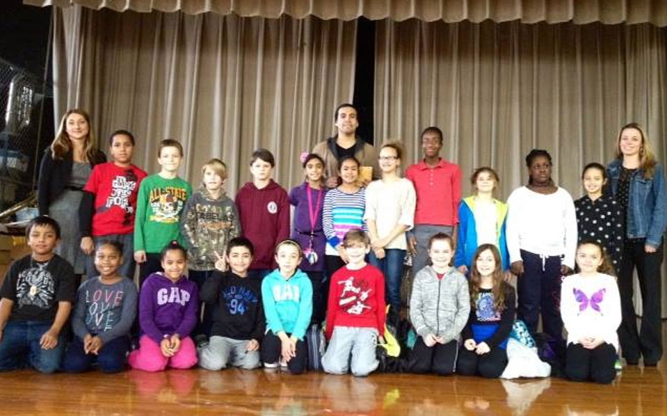 Speech at Baldwin Elementary school on how we can be there for our returning Veterans