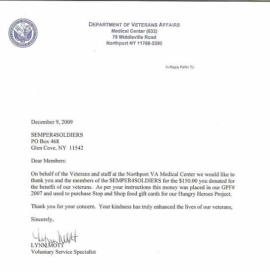 2009 Letter
