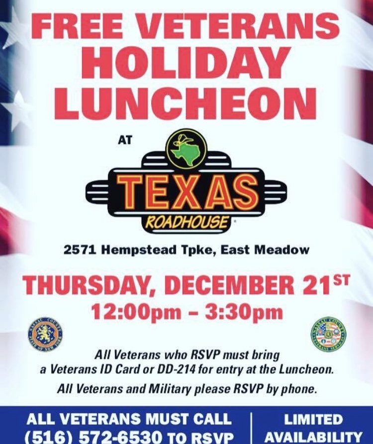 Semper 4 Vets Free Veterans Holiday Luncheon At Texas Roadhouse